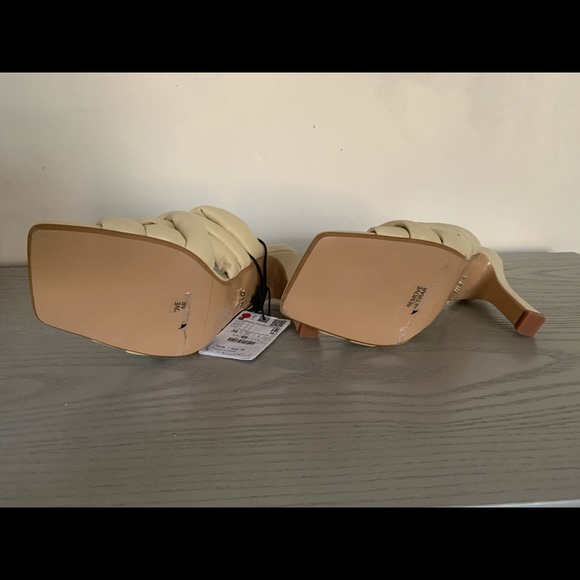 Zara quilted braided leather heel - Picture 6 of 6